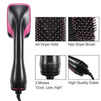 3-in-1 Hot Air Brush Hair Dryer