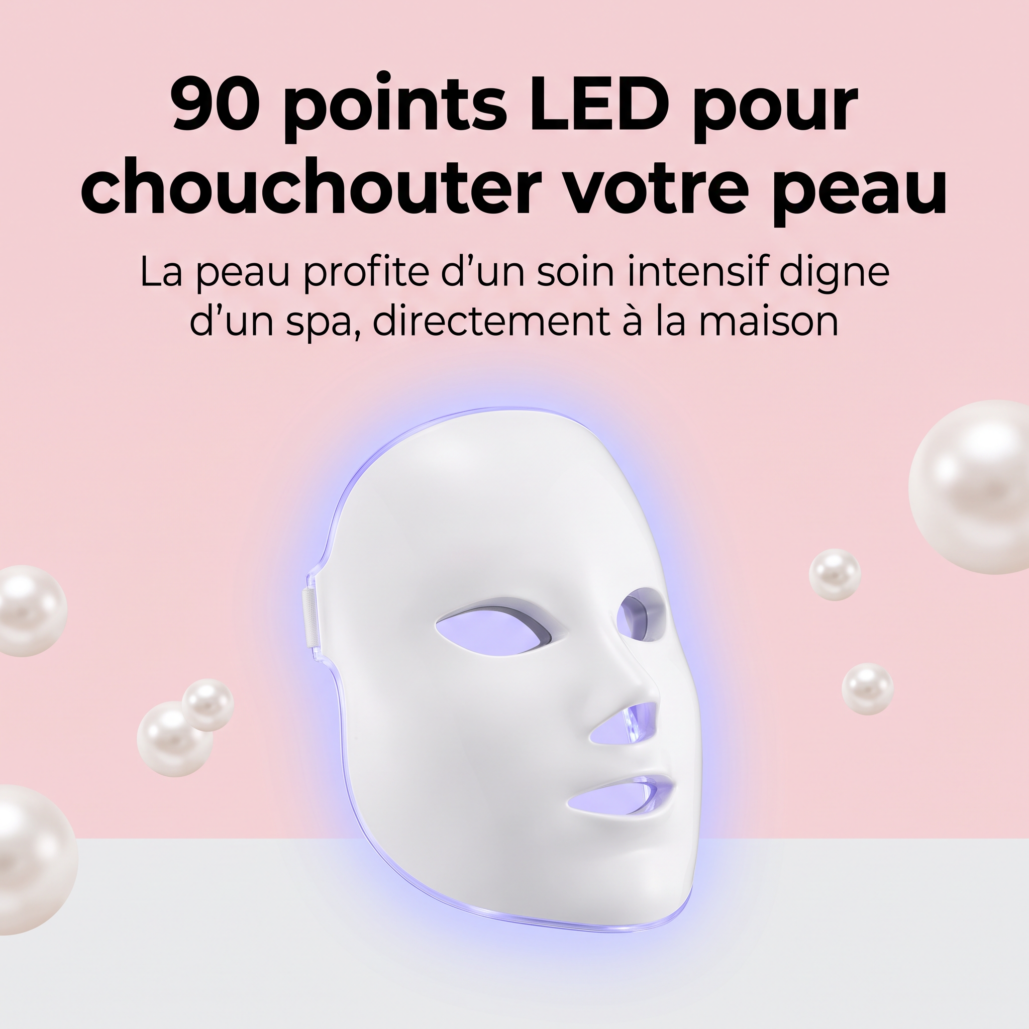 Belle Éclat - 90 points LED pour chouchouter la peau