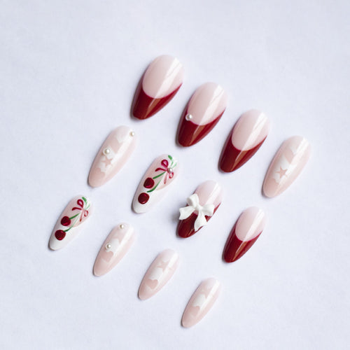 Faux Ongles Pressés Édition Charme